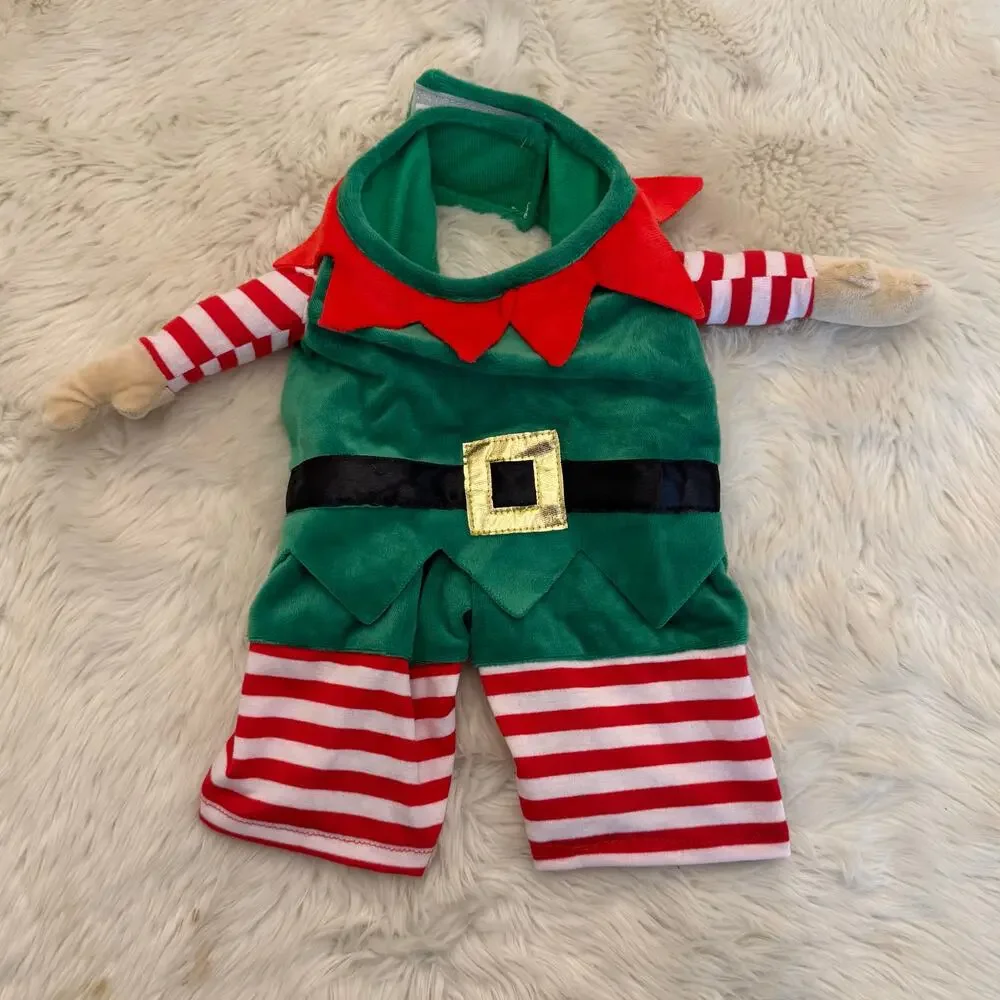 Santa's Little Helper Elf Christmas Pet Dog Costume